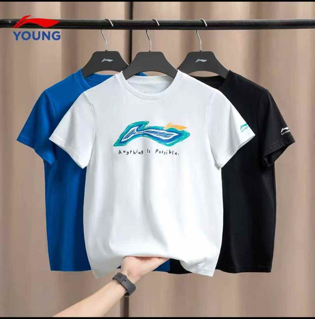 25年高品，李童 新款短袖，双纱纯棉面料