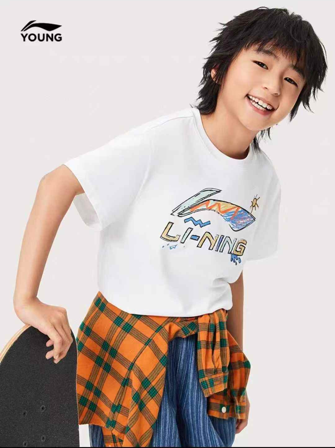 25年高品，李童 新款短袖，双纱纯棉面料